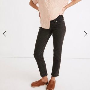 Maternity Side-Panel Perfect Vintage Jeans in Lunar Wash